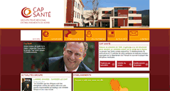 Desktop Screenshot of capsante.fr