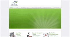 Desktop Screenshot of capsante.qc.ca
